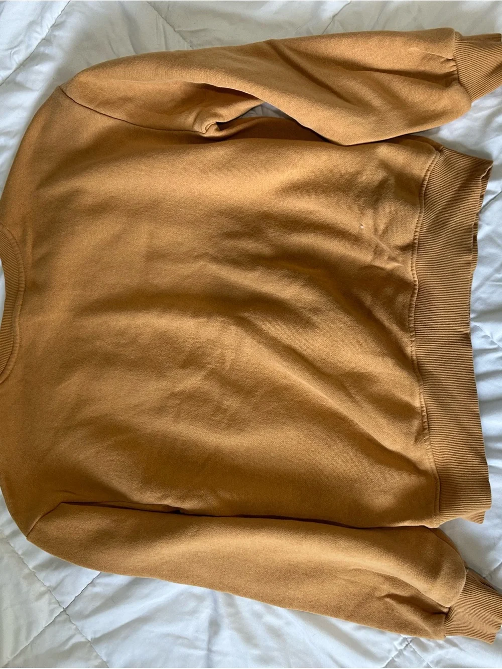The North Face Men's Crewneck Sweater in Camel